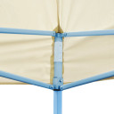 Foldable Pop-up Party Tent - 3 x 6m - Blue,White,Anthracite,Cream