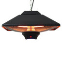 Hanging Halogen Heater, 2000 W-Black