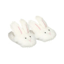 18" Baby Doll Bunny Slippers, Dolls Shoes with Fluffy Rabbit Ears