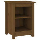 vidaXL Bedside Cabinets 2 pcs Honey Brown 40x35x55 cm Solid Wood Pine