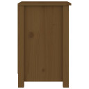 vidaXL Bedside Cabinets 2 pcs Honey Brown 40x35x55 cm Solid Wood Pine