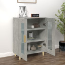 vidaXL Sideboard Concrete Grey 69.5x34x90 cm Engineered Wood