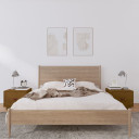 vidaXL Bedside Cabinets 2 pcs Honey Brown 40x34x35 cm Solid Wood Pine