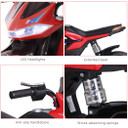 6V Ride On Motorcycle Battery Powered Forward Brake Electric Toy Vehicle Red