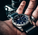 Strond SSC-101 Limited Edition 24h GMT Watch with Blue Dial, Concorde 101 Heritage, Swiss Movement, and Stainless Steel Construction, presented in an Elegant Box