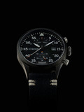 Strond Watch DC-3 MKII Limited Edition Aviation Swiss Movement Watch with Black Stainless Steel Case and Interchangeable Straps