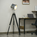 Industrial Style Adjustable Tripod Floor Lamp