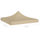 Party Tent Roof - 2x2m to 5.75x2.85m - 270 g/m² - taupe,burgundy,brown,terracotta,black,yellow,cream,blue,anthracite,beige,green,orange,white
