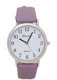Ravel Ladies Classic Strap Large Watch Purple
