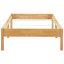 Bed Frame - Solid Oak Wood - 90x200cm to 200x200cm