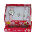 Ravel Little Gems Watch & Jewellery Set Pony