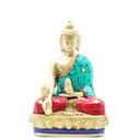 Brass Buddha Figure - Hands Down - 11.5 cm