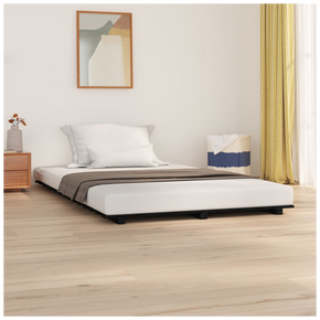 Bed Frame Black 140x200 cm