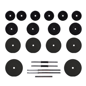 Barbell and Dumbbell with Plates 60 kg