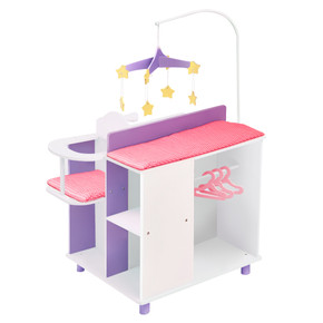 Baby Doll Changing Table Station Doll Furniture