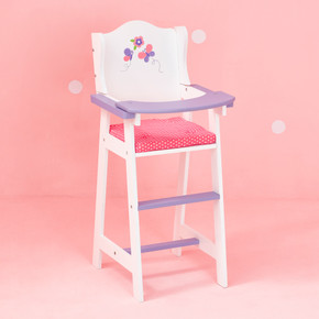 Olivia's Little World Baby Doll High Chair Doll Furniture Accessories