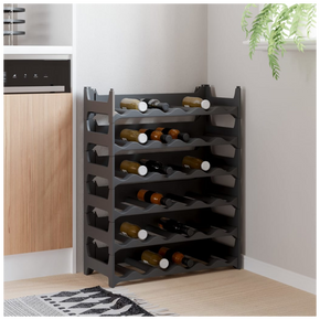 vidaXL Wine Rack for 36 Bottles PP Stackable