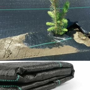 1m x 10m 100g Weed Control Ground Cover Driveway Membrane Fabric Heavy Duty Hot