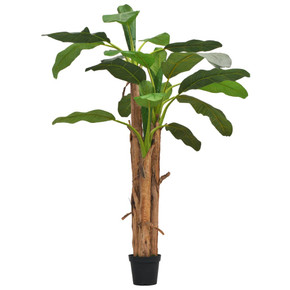 Artificial Banana Tree with Pot Green