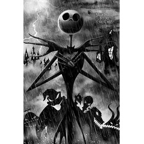 The Nightmare Before Christmas Poster Storm 139