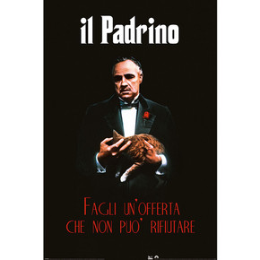 The Godfather Poster il Padrino 220