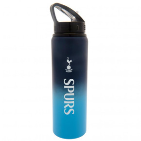 Tottenham Hotspur FC Aluminium Drinks Bottle XL - Officially Licensed, Vibrant Fade Design, 750ml Capacity, Canteen Quench Cap with Spurs Crest and Text in White