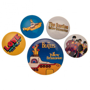The Beatles Button Badge Set Yellow Submarine