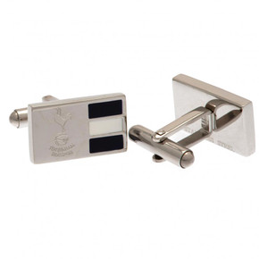 Tottenham Hotspur FC Stainless Steel Stripe Cufflinks