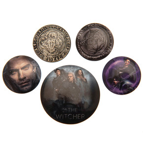 The Witcher Button Badge Set