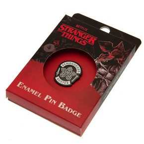 Stranger Things Badge Demogorgon Hunter