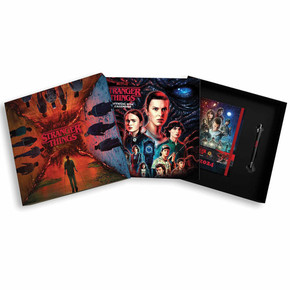 Stranger Things Calendar & Diary Gift Box 2024 - Collector's Edition Set with Keepsake Box, 2024 Calendar, A5 Diary, and Executive Pen in an atmospheric display