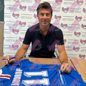 Rangers FC Laudrup Signed Shirt (Framed)