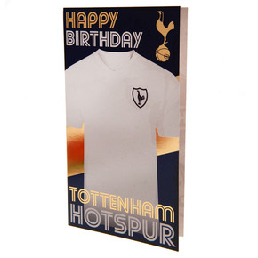 Tottenham Hotspur FC Birthday Card Retro