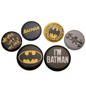 Batman Button Badge Set