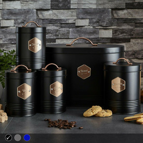 Neo 5-Piece Kitchen Canister Set: Stylish Storage for Your Kitchen Essentials