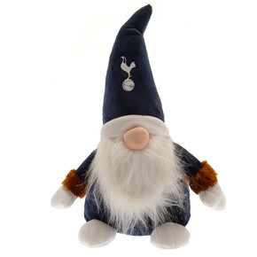 Tottenham Hotspur FC Plush Gonk - 35cm soft toy in blue and white with Spurs crest on hat, officially licensed merchandise