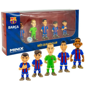 FC Barcelona MINIX Figures 7cm 5pk