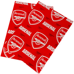 Arsenal FC Text Gift Wrap