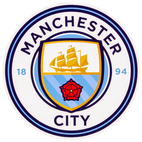 Manchester City FC Crest Car Sticker