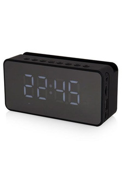Akai Core Clock Alarm Bluetooth Speaker 3.5 Hours Black 10W