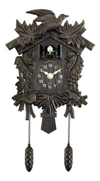 27828 ACCTIM HAMBURG ANTIQUE BRONZE CUCKOO CLOCK