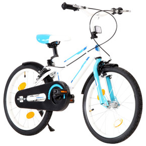 Kids Bike - 20",24",18" - Blue and White or Pink and White