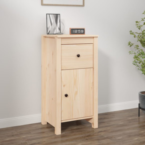 vidaXL Sideboard 40x35x80 cm Solid Wood Pine