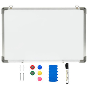 Magnetic Dry-erase Whiteboard White 50x35 cm to 110 x 60 cm Steel