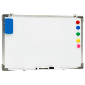 Magnetic Dry-erase Whiteboard White 50x35 cm to 110 x 60 cm Steel