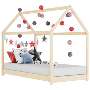 Tree House Style Kids Bed Frame Solid Pine Wood
