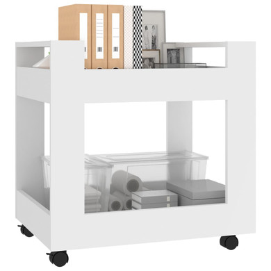 Desk Trolley White 60x45x60cm