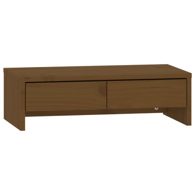 Monitor Stand Honey Brown 50x27x15cm