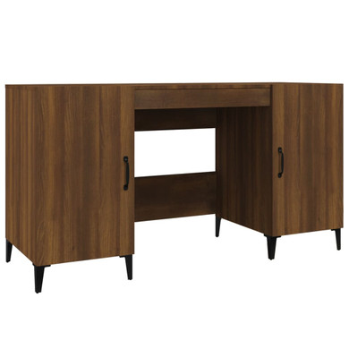 Desk Brown Oak 140x50x75cm