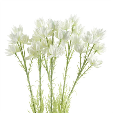 Pack of 6 x 60cm White Starflower Stem - 30 Flowers